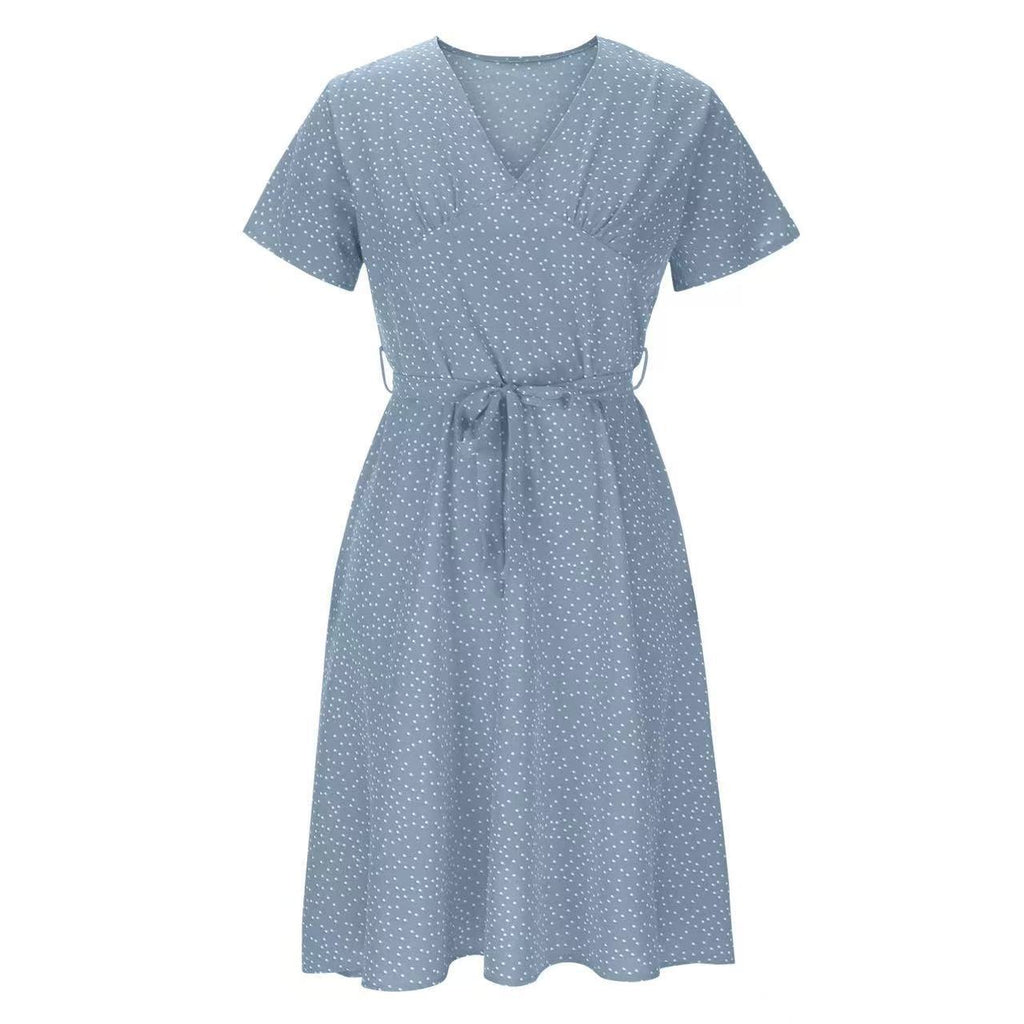 Chiffon-Kleid mit 3D-Effekt
