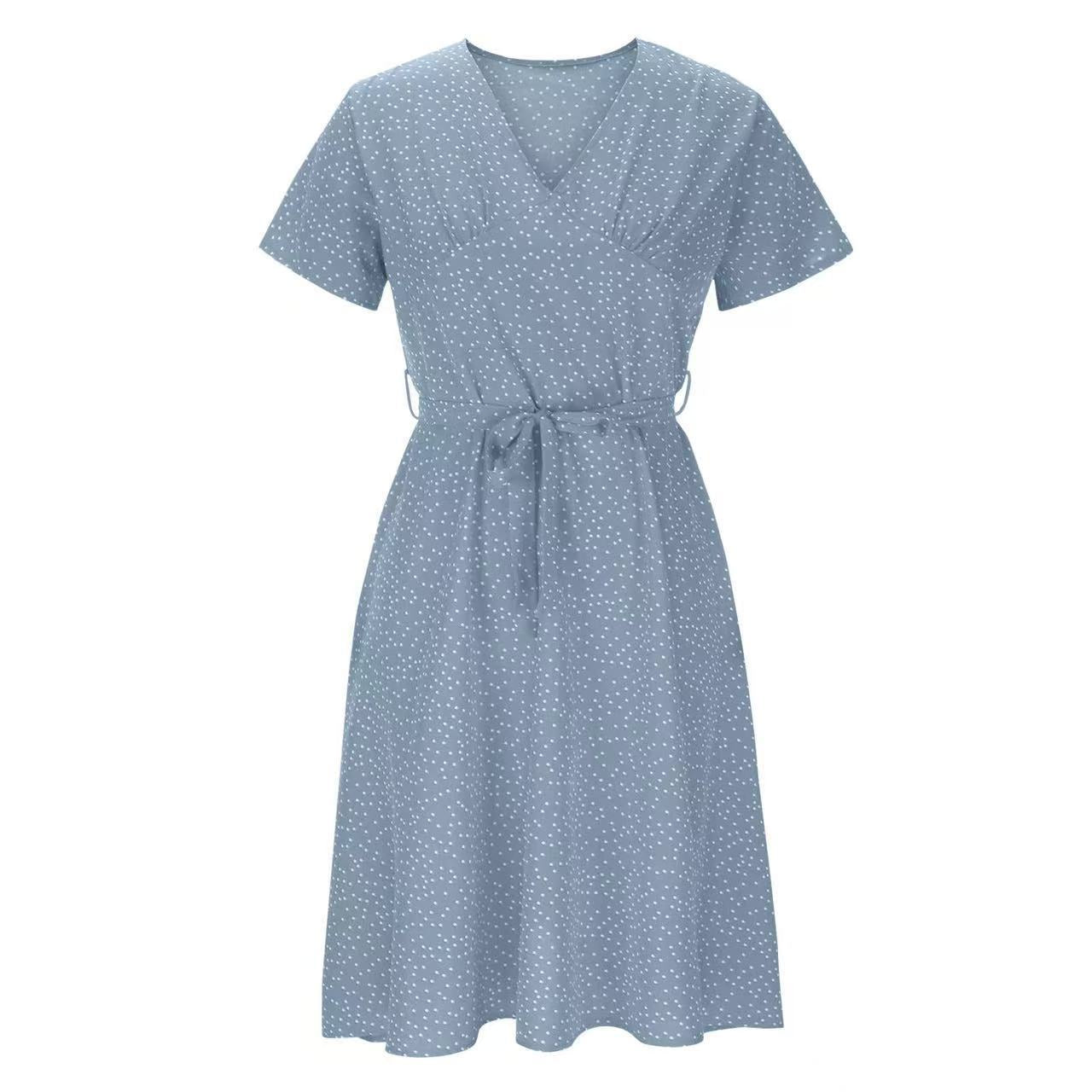 Chiffon-Kleid mit 3D-Effekt