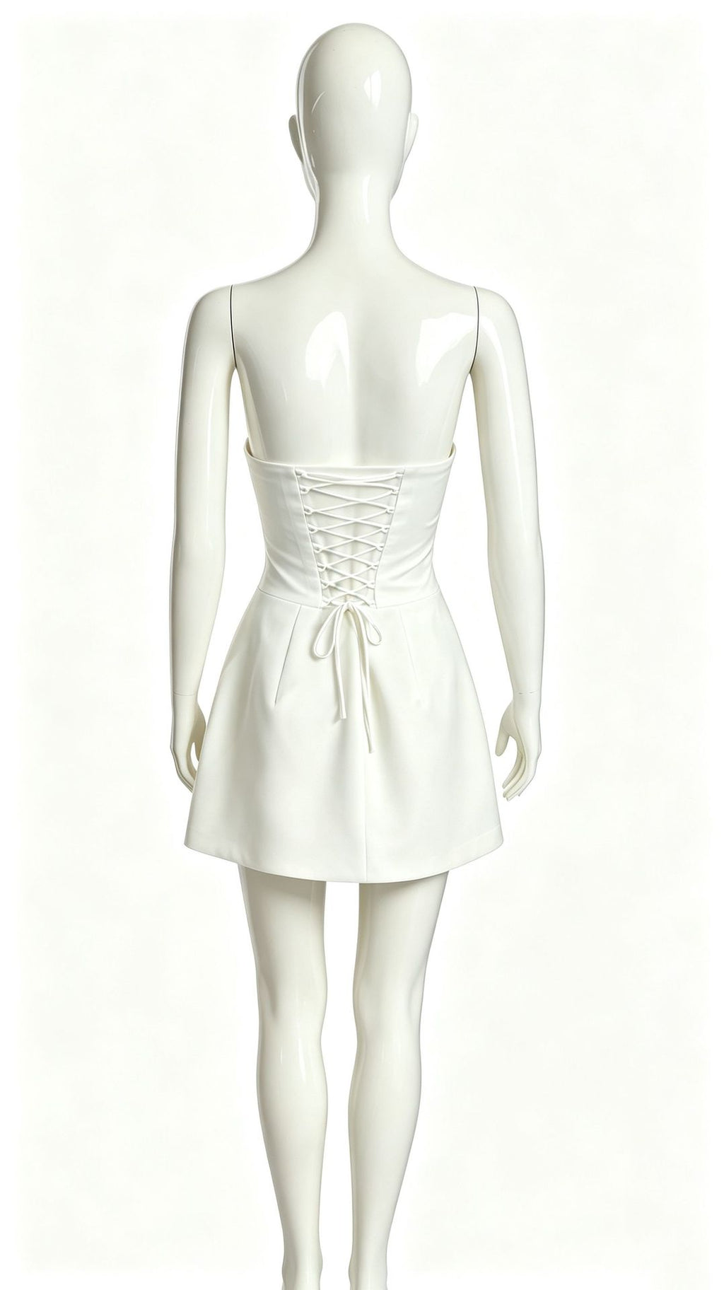 Strapless A-Linie Kleid