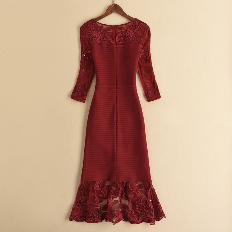 Fischschwanz-Strickkleid – Bild 7 | LuxeStyle