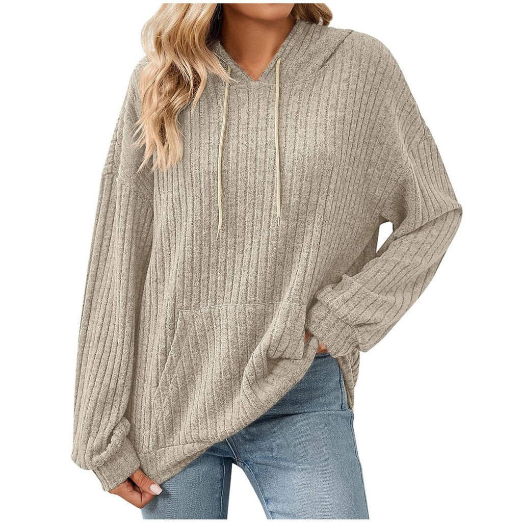 Langarm Hoodie mit Kapuze