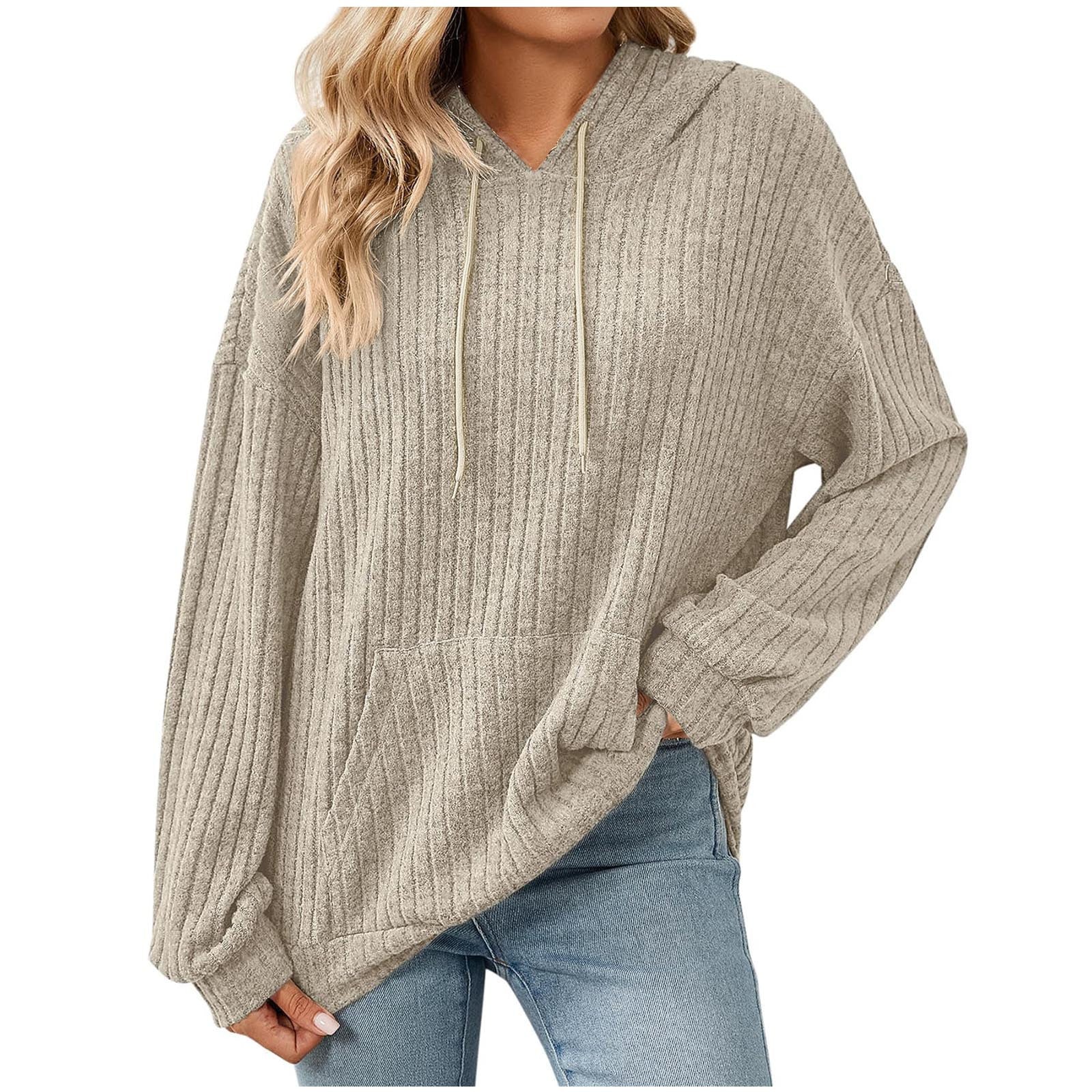 Langarm Hoodie für Damen