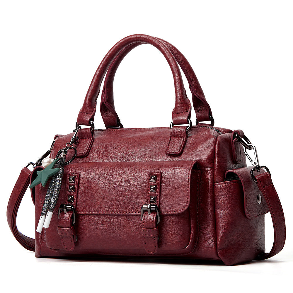 Boston Handtasche im Retro-Stil – Bild 4 | LuxeStyle