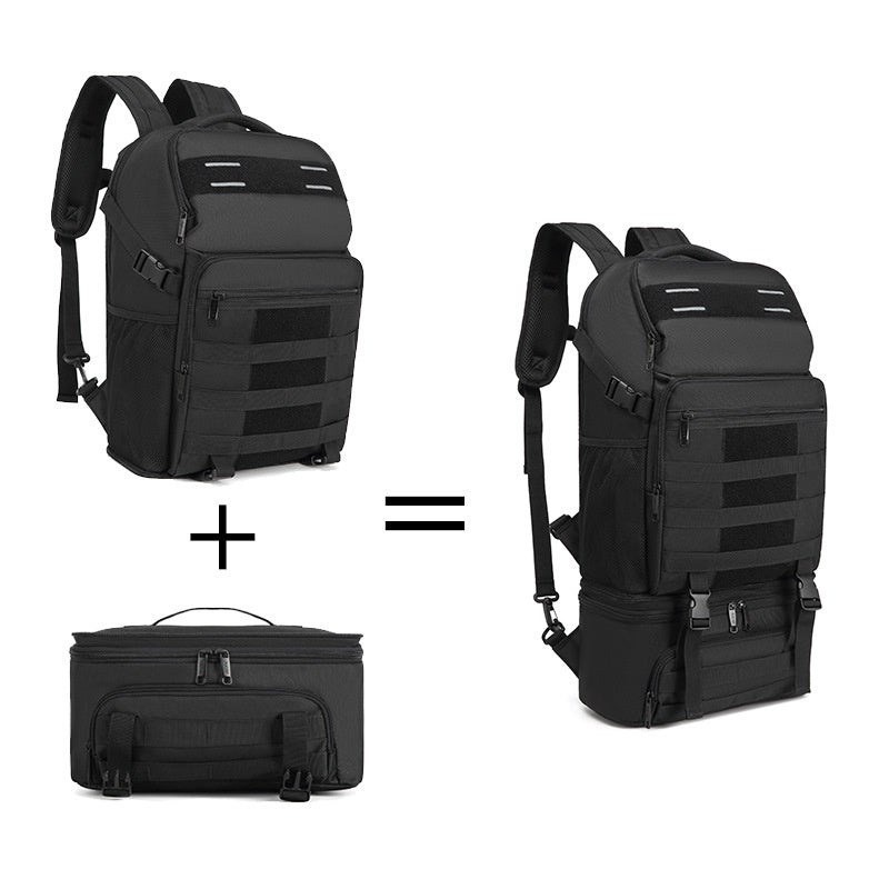 Oversized Outdoor Rucksack aus Oxford-Stoff – Bild 7 | LuxeStyle