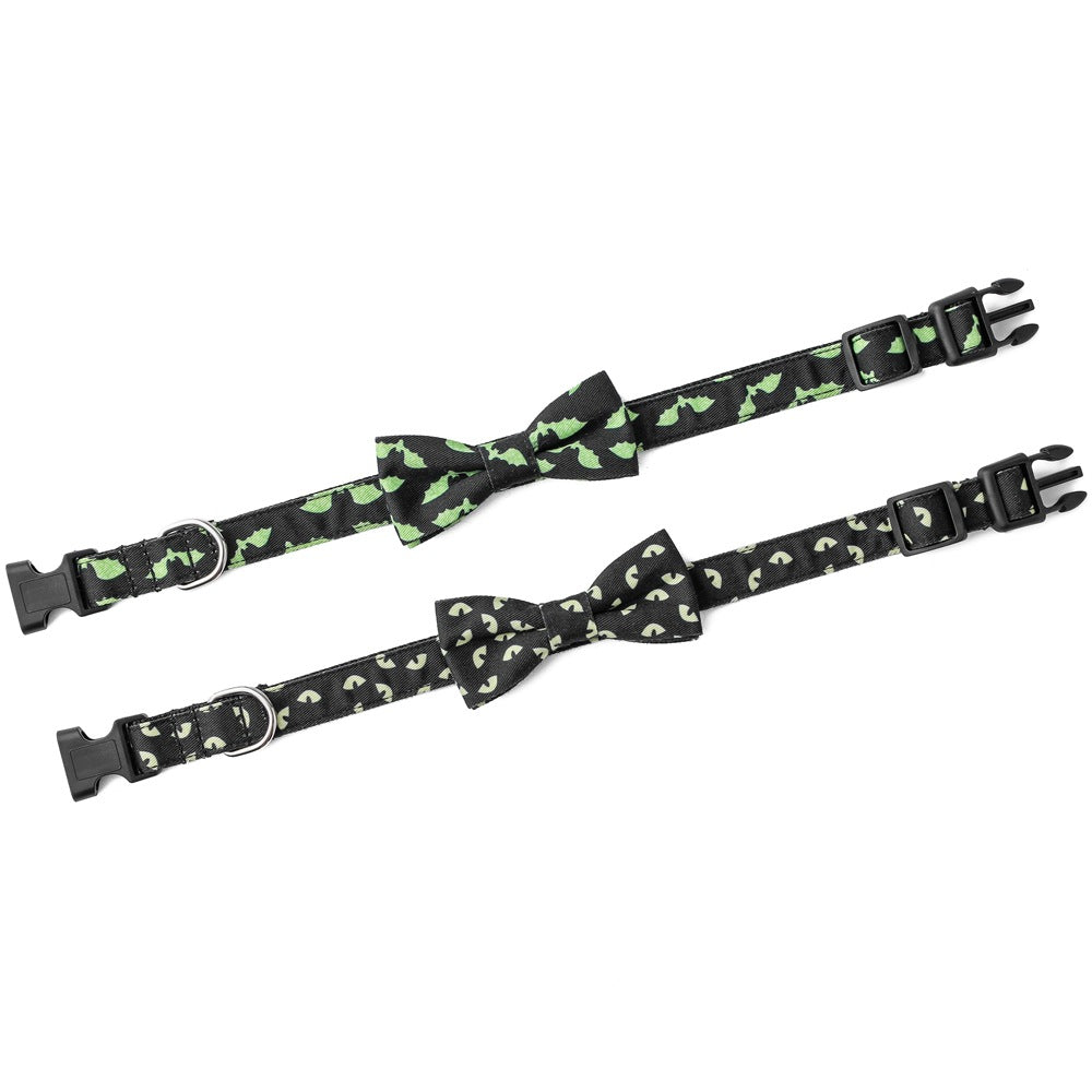 Halsband mit Fledermaus- und Totenkopf-Motiv – Bild 1 | LuxeStyle