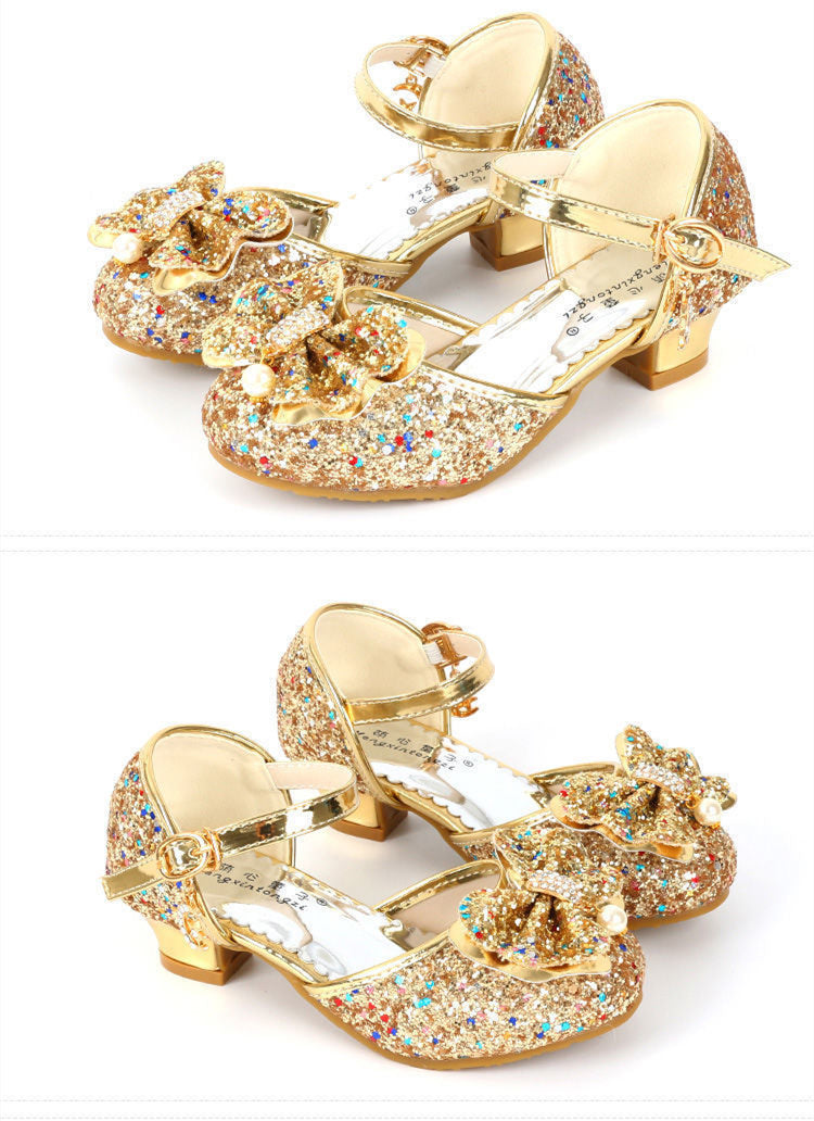Mädchen Prinzessinnen-Schuhe mit weicher Sohle – Bild 4 | LuxeStyle