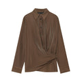 Langarm-Shirt mit Karo-Muster