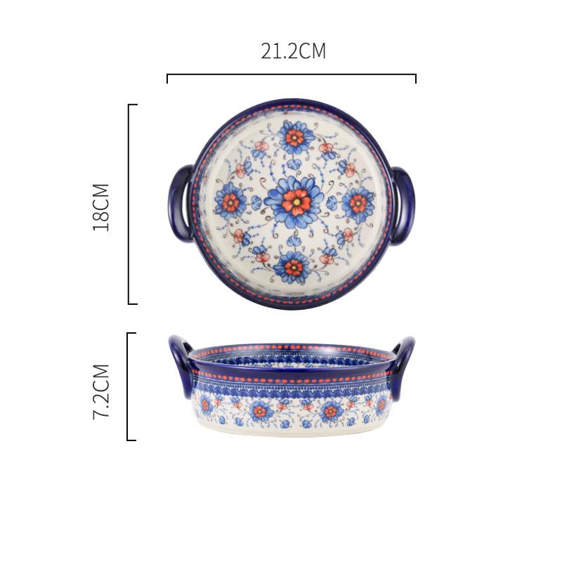 Keramikbackform mit Pflanzenmuster, R – Bild 7 | LuxeStyle