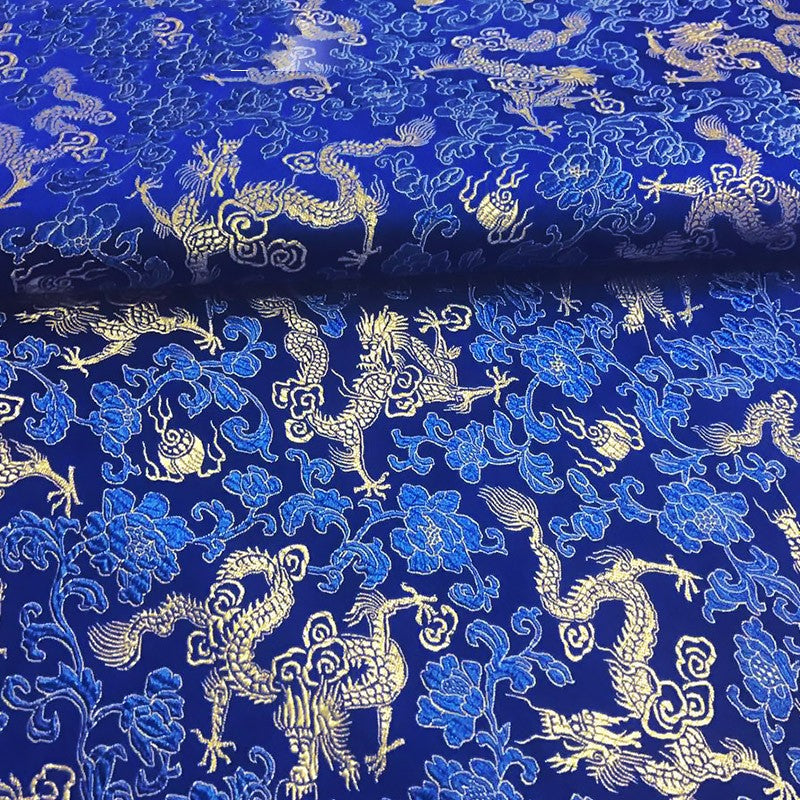 Brokatstoff Seide Antiker Tang-Anzug Cheongsam – Bild 9 | LuxeStyle