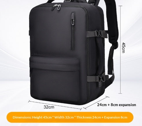 Reise-Rucksack 20–35 L mit Schuhfach – Bild 2 | LuxeStyle