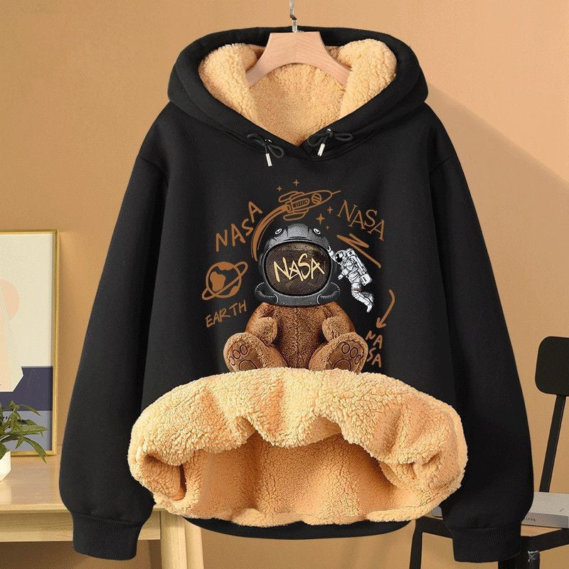 Dicke Lammwoll-Sweatshirt