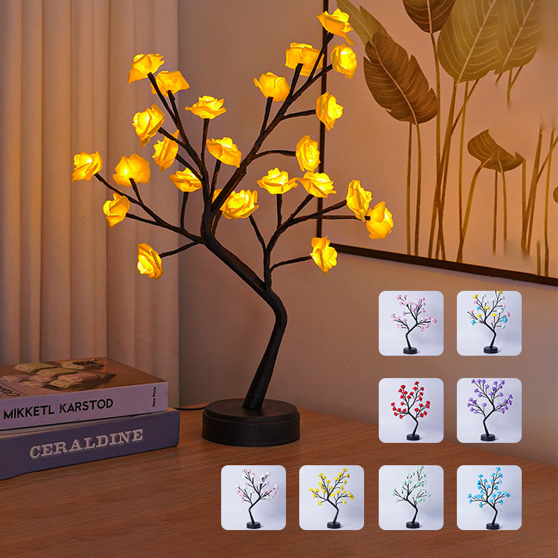LED-Rosenbaum Tischlampe