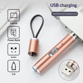 Mini USB-Taschenlampe Edelstahl