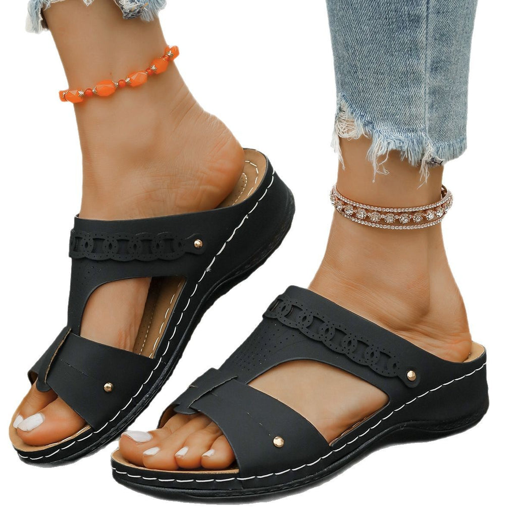Slope Heel Plus Personalisierte Sandalen – Bild 9 | LuxeStyle