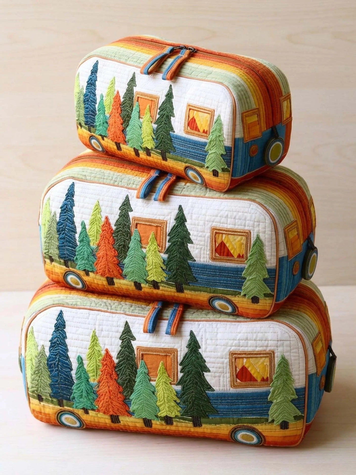 Aufbewahrungsset mit Druckmotiv