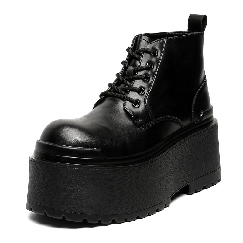 Vintage Herrenschuhe mit Karomuster