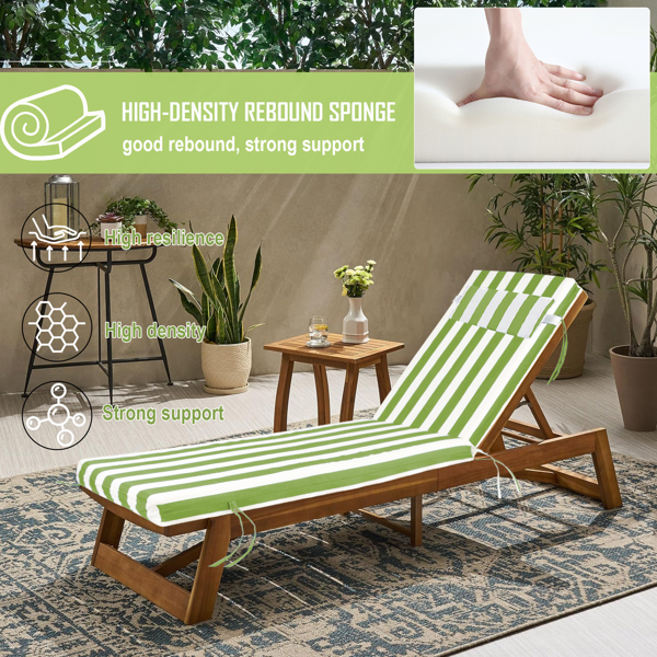 Liegekissen für Outdoor-Chaiselongue