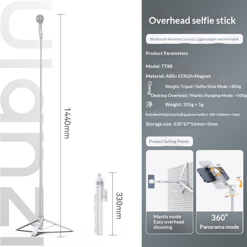 Magnetischer Selfie Stick für Top-Down Aufnahmen – Bild 5 | LuxeStyle