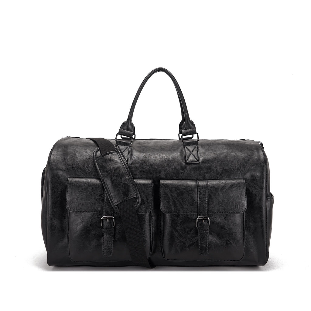 Reisetasche aus PU-Leder – wasserdicht, 36–55 L
