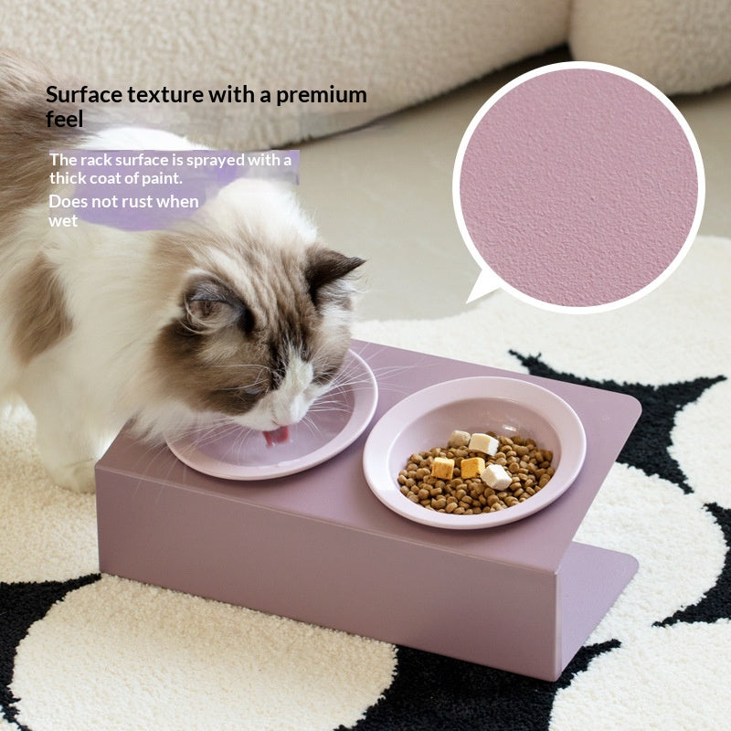 Erhöhter Keramiknapf für Katzen & Hunde