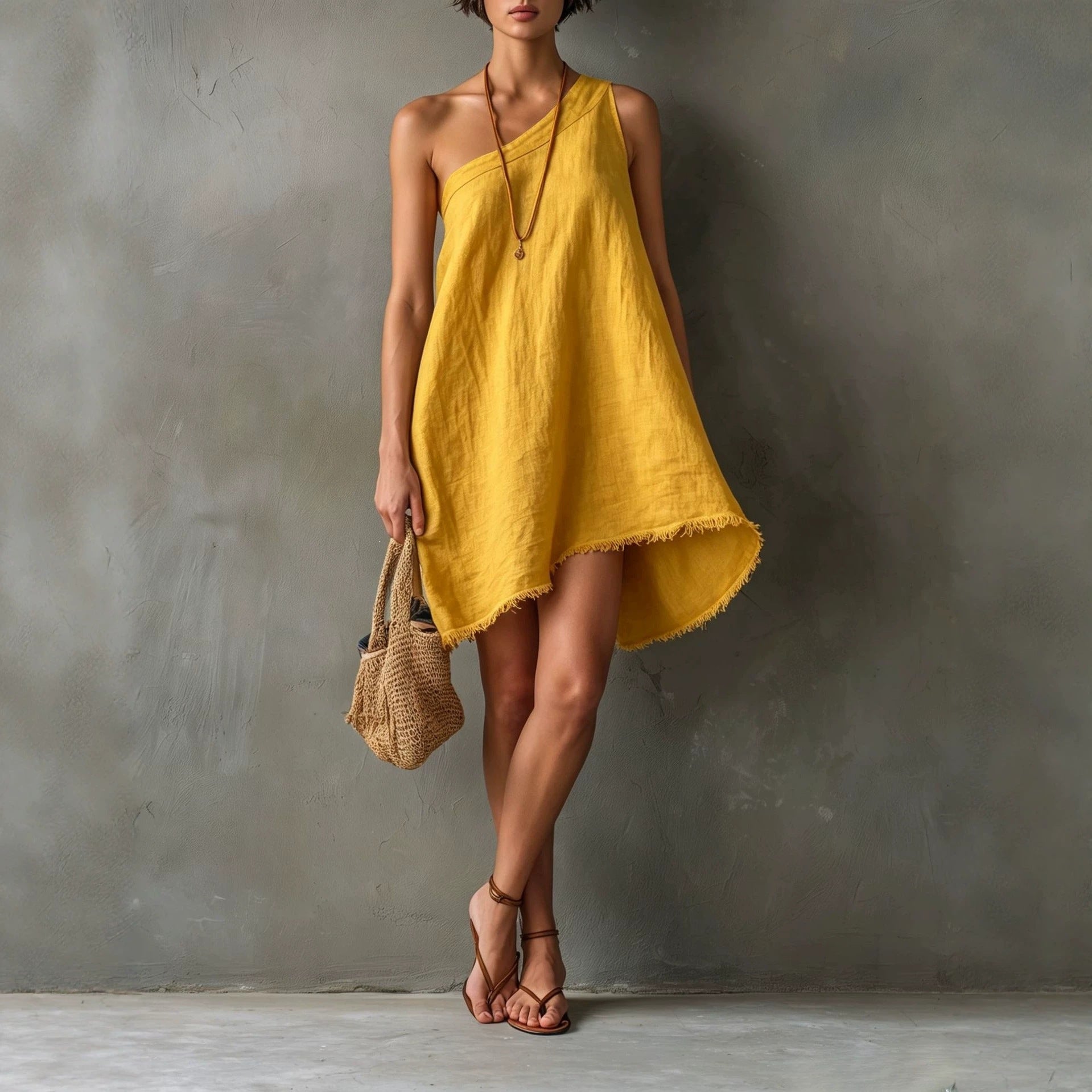 Lockere Damenkleid