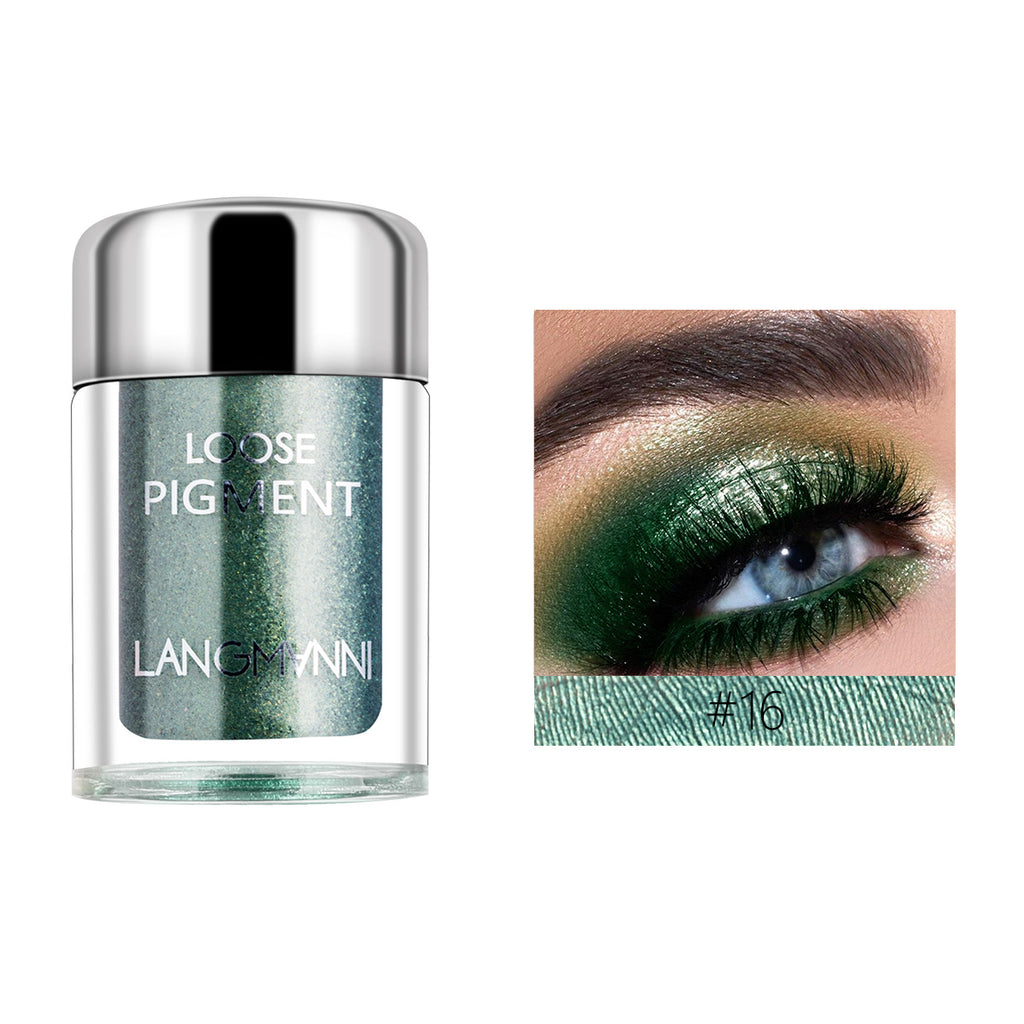 Perlglänzendes Lidschatten-Set mit Diamantglitzer – Bild 6 | LuxeStyle