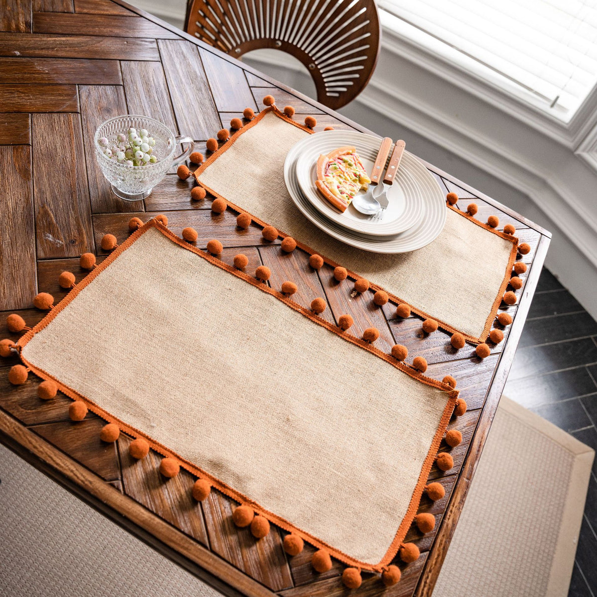 Jute-Tischläufer mit Quasten – Bild 3 | LuxeStyle