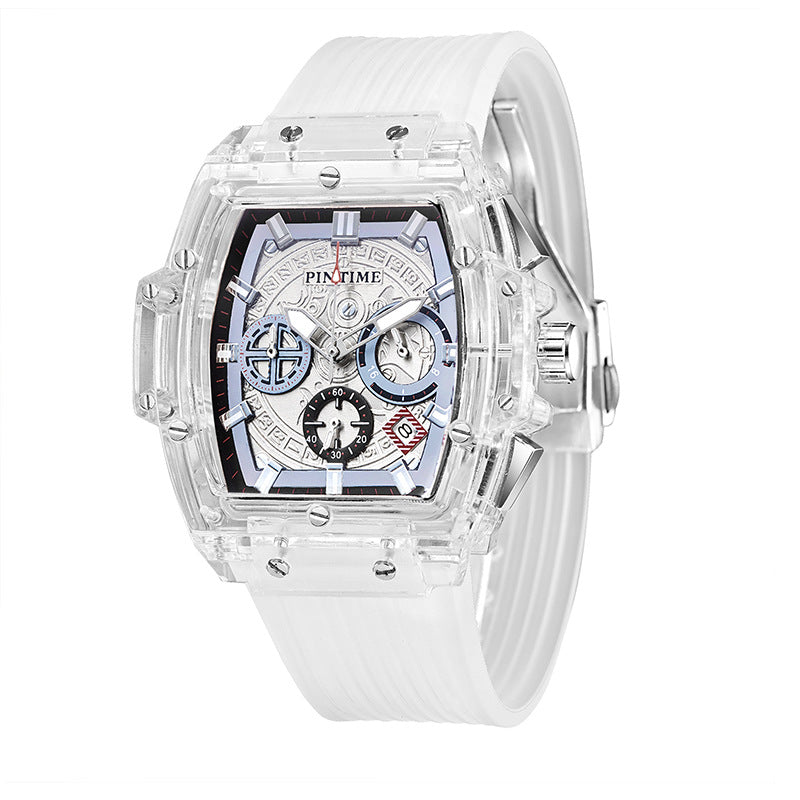 Sportliche Herrenuhr im schlichten Design – Bild 3 | LuxeStyle
