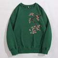 Sweatshirt Kirschblüten-Muster – Ansicht 6