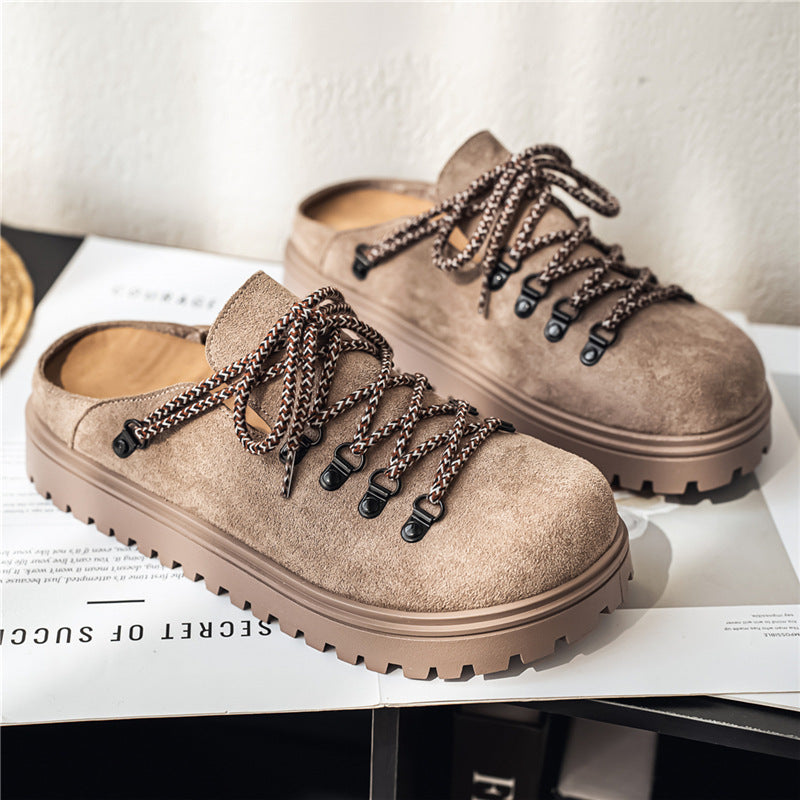 Slipper Wildleder geschlossen