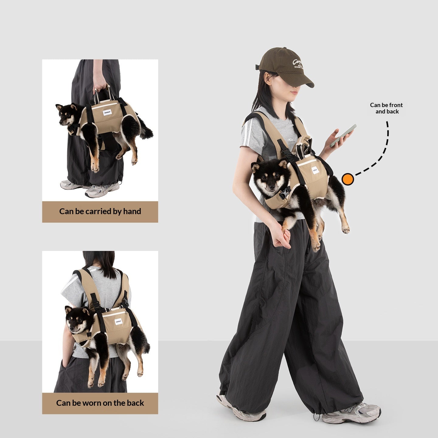 Tragtasche für Hunde