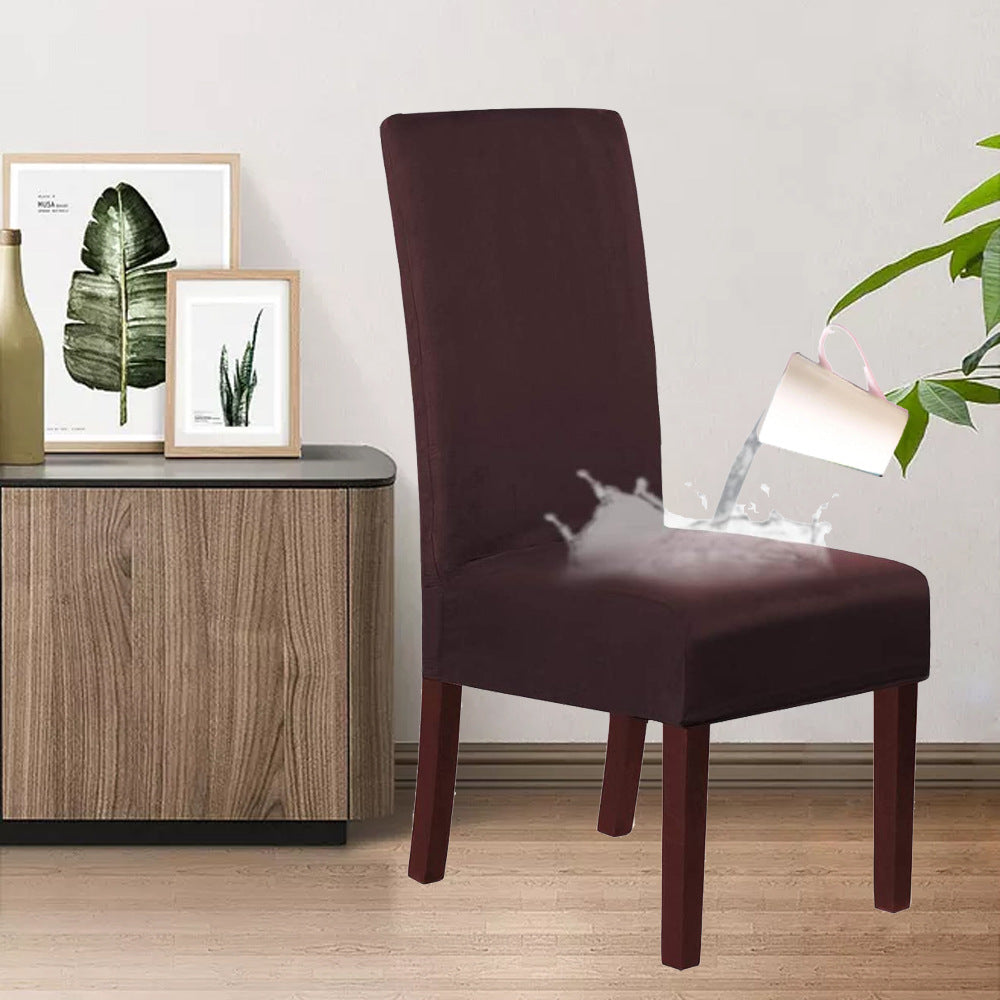 Stretch-Strick Wildleder Stuhlhusse