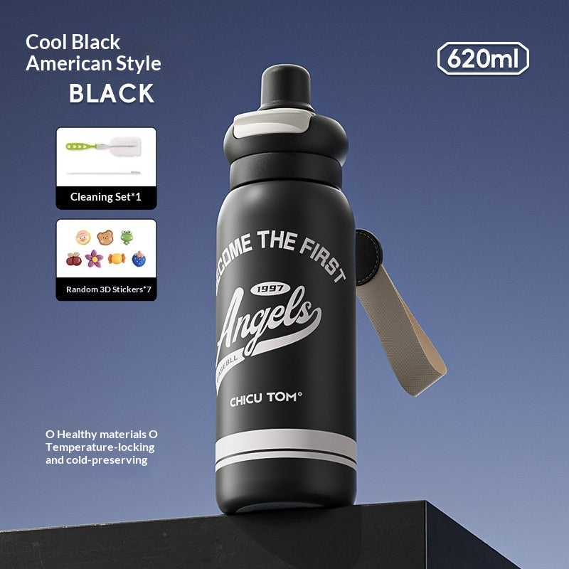 Thermobecher für Kinder mit Strohhalm, 620 ml – Bild 8 | LuxeStyle