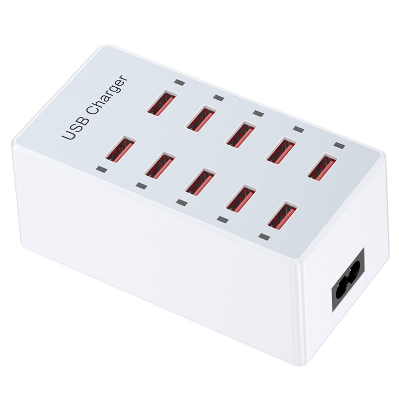 10-Port Multi-USB Ladegerät, 60W