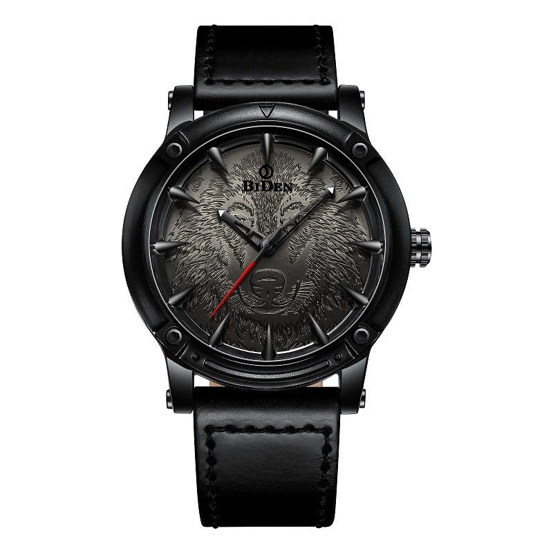 Herren-Armbanduhr einfarbig