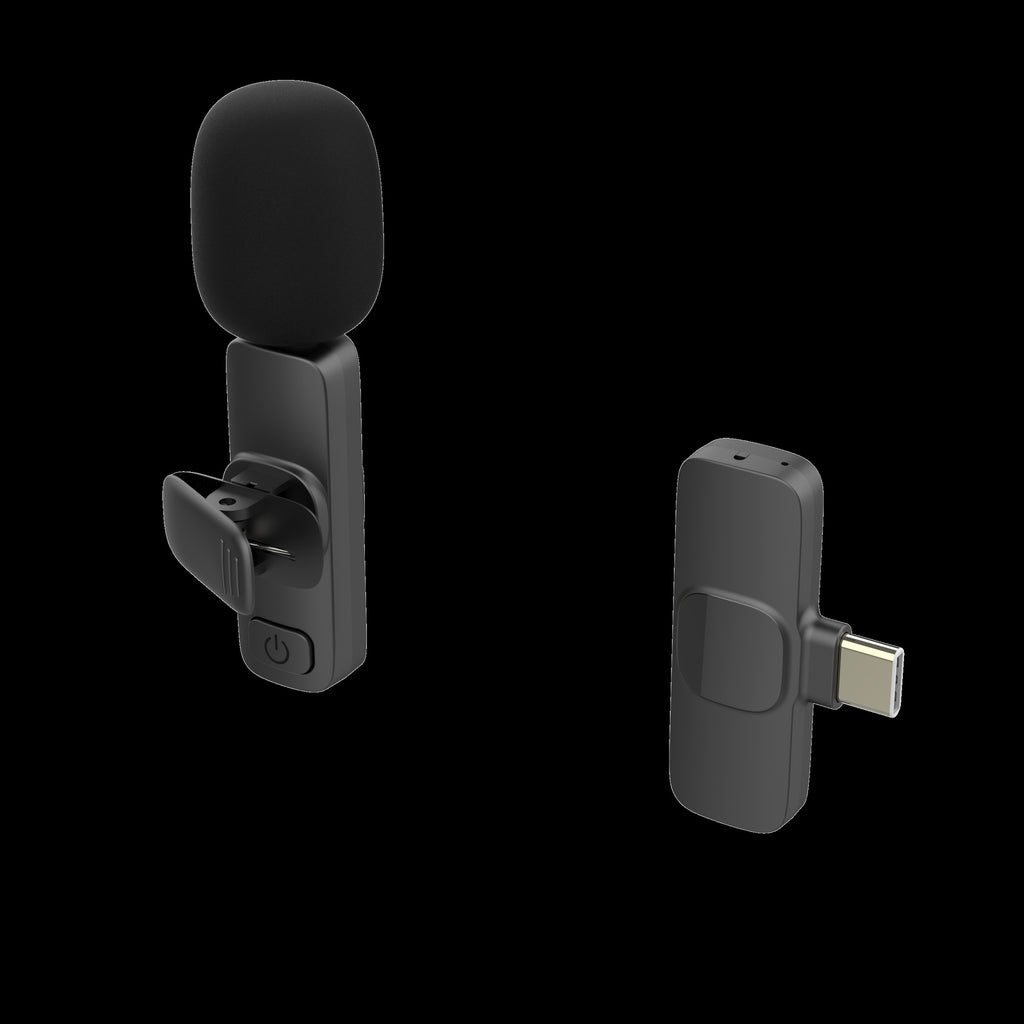 Kabelloses Ansteckmikrofon mit Bluetooth & Rauschunterdrückung