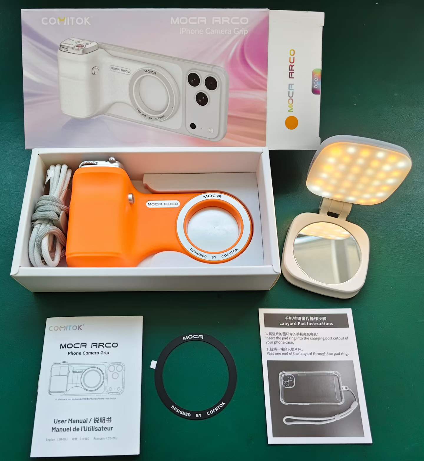 Magnetische Handy-Kamerahilfe MOCA ARCO