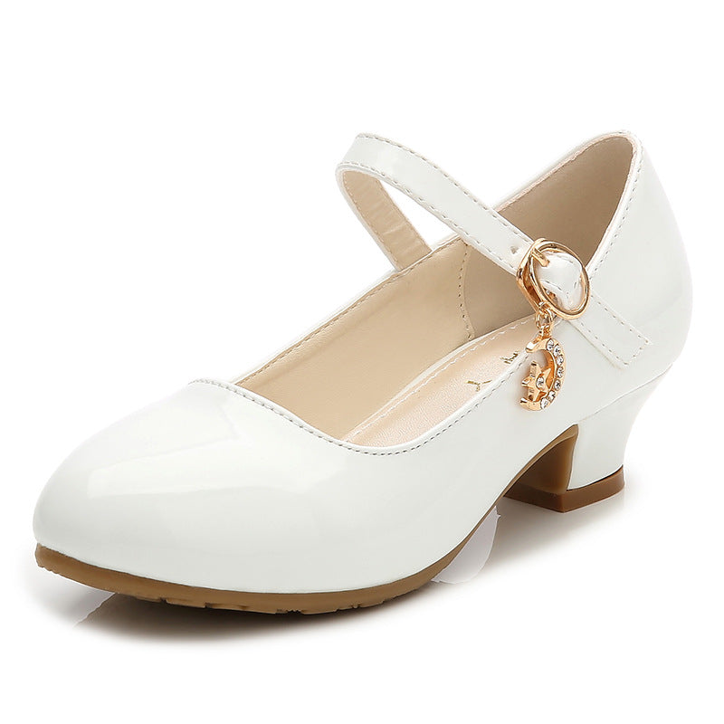Kinder-Lauflernschuhe mit Kristall-Detail
