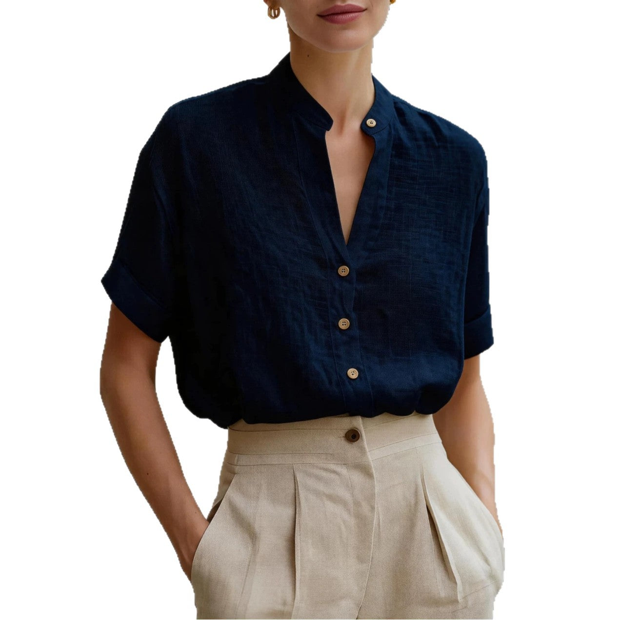 Vielseitiges Damen-Top mit Patchwork