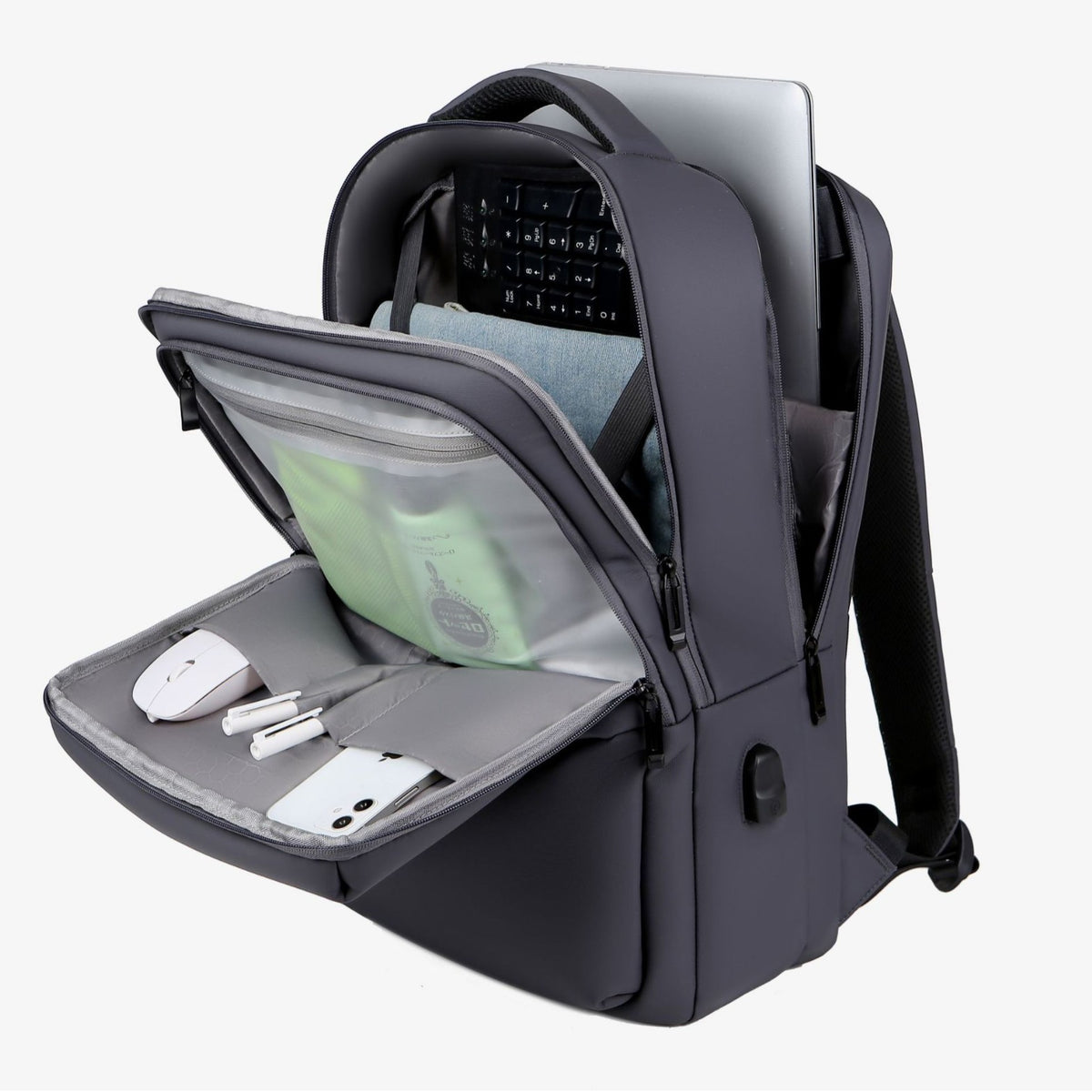 Business Rucksack Notebook 36-55L – Bild 5 | LuxeStyle