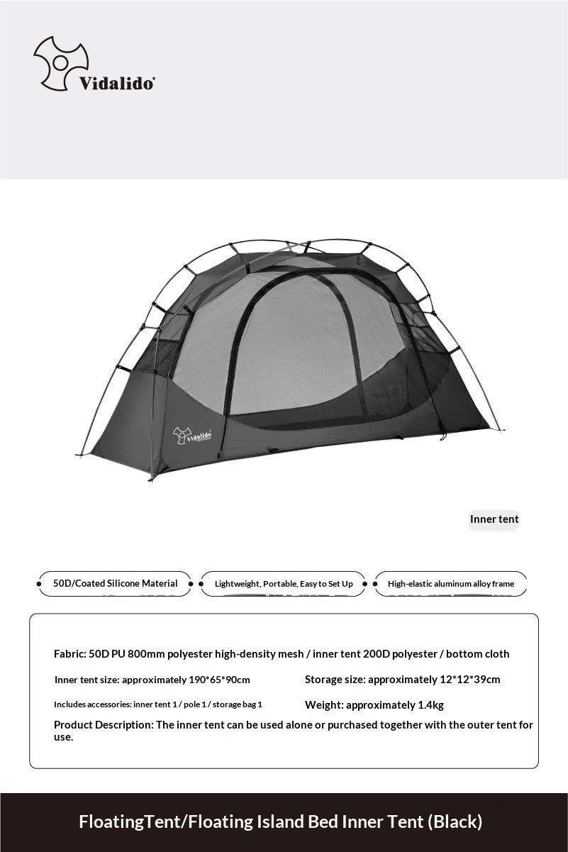 Leichtes Einzelpersonenzelt für Outdoor