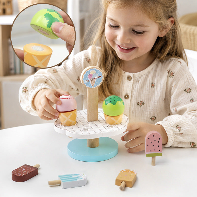 Holzspielzeug Dessertturm zum Rollenspiel – Bild 3 | LuxeStyle