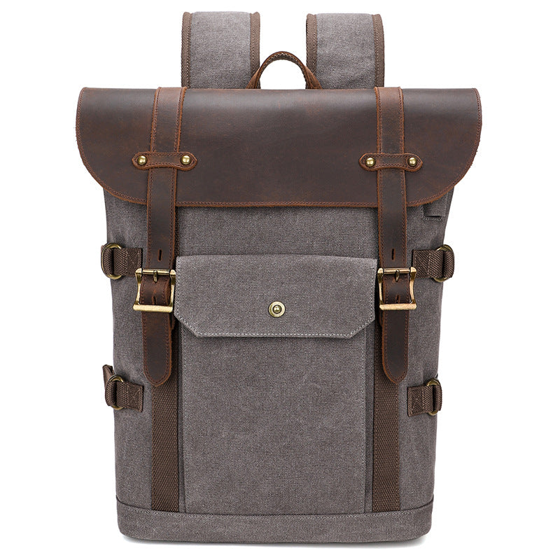 Canvas Rucksack mit USB-Ladefunktion – Bild 7 | LuxeStyle