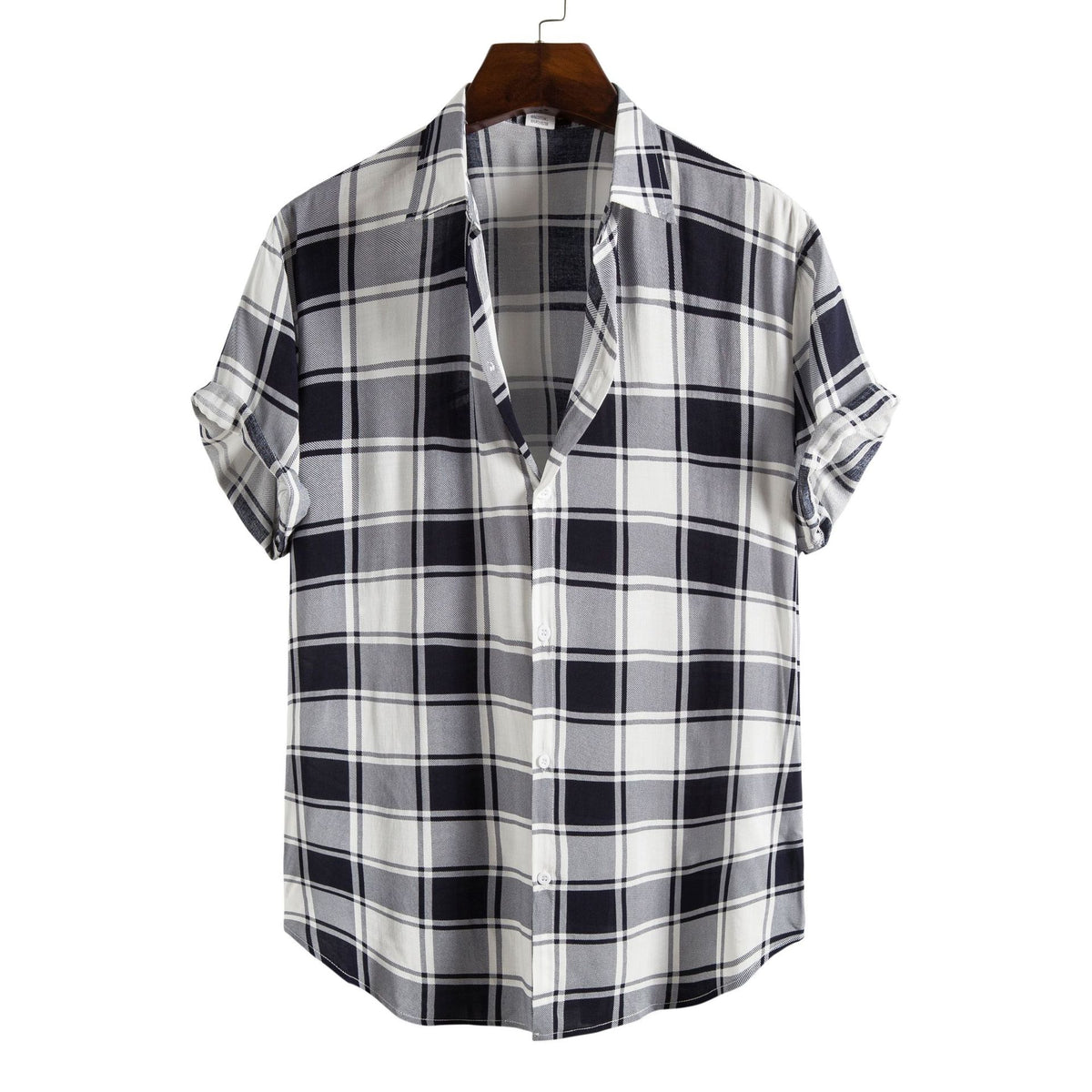 Bambushemd Slim Fit mit Druck – Bild 5 | LuxeStyle