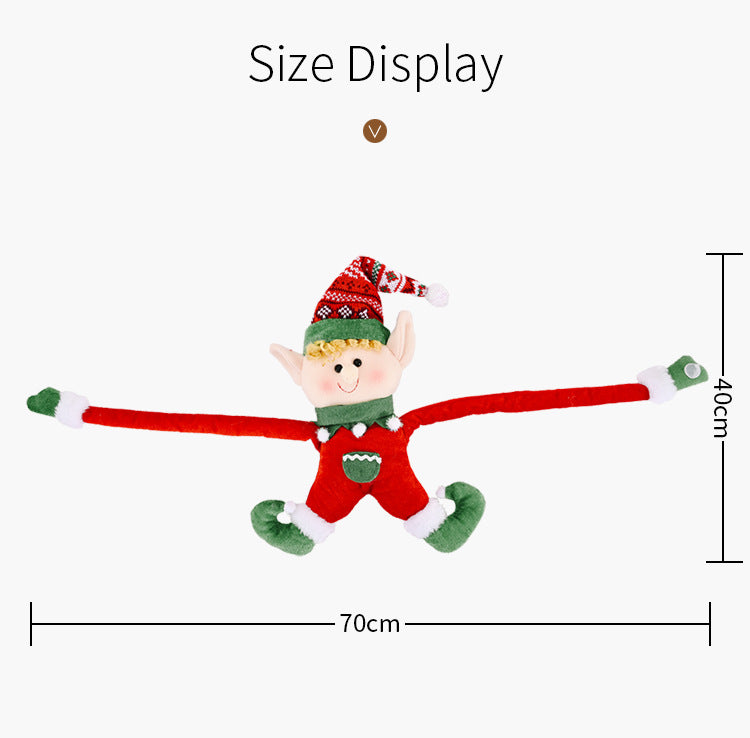Weihnachtlicher Elf-Beschlag für Vorhang – Bild 2 | LuxeStyle