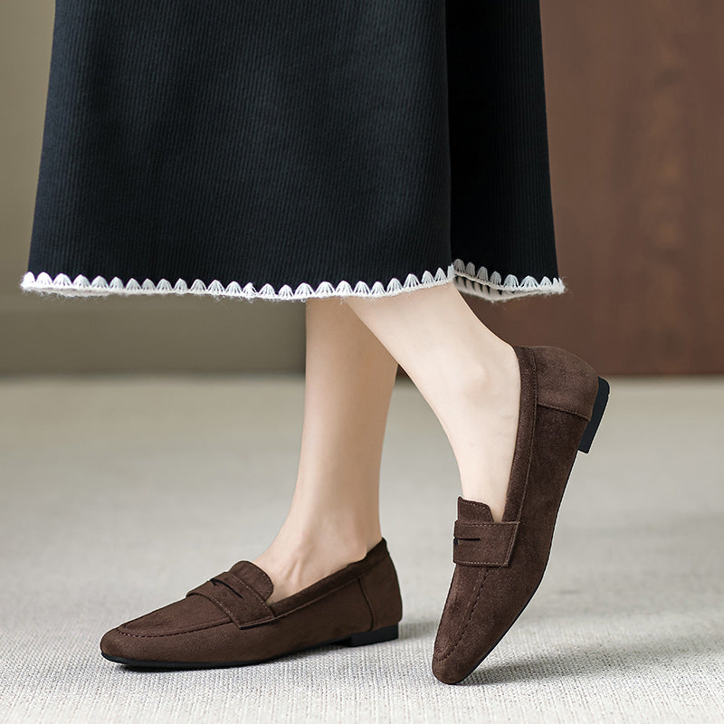 Retro Loafers im französischen Stil