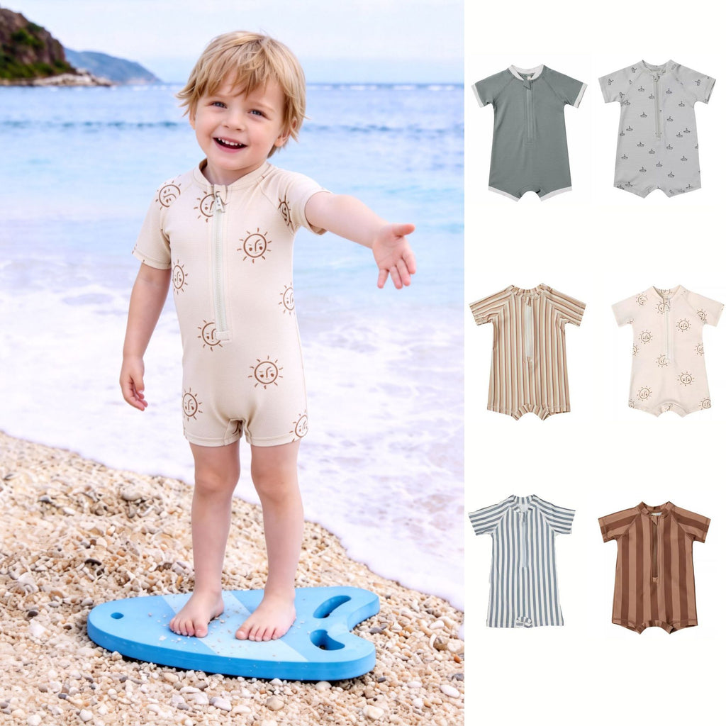 Boys Fresh-Style Badeanzug mit Sonnenschutz – Bild 6 | LuxeStyle