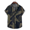 Shortsleeve Herren Shirt mit Streifenprint – Bild 6 | LuxeStyle