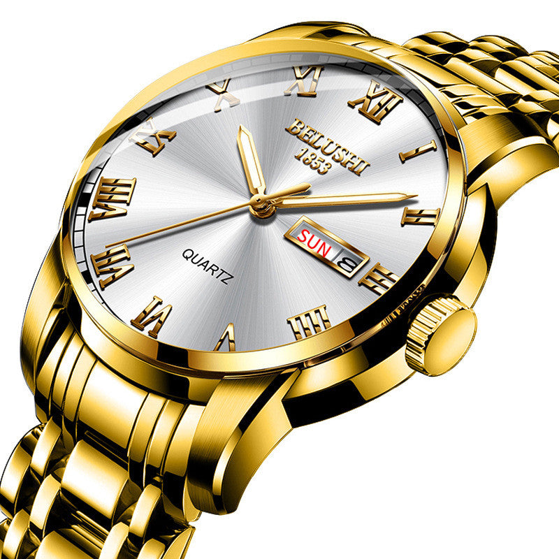 Armbanduhr mit Quarzwerk, 30 m wasserdicht – Bild 3 | LuxeStyle