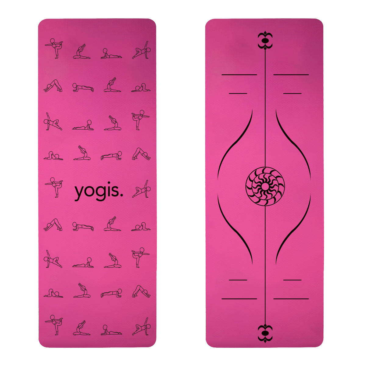 TPE Yogamatte mit Haltungslinien – Bild 16 | LuxeStyle